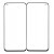 Replacement Front Glass For Xiaomi Mi 10 5g Black By - Maxbhi Com