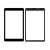 Touch Screen Digitizer For Alcatel 3t 8 Black By - Maxbhi Com