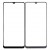 Replacement Front Glass For Samsung Galaxy A31 Black By - Maxbhi Com