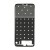 Lcd Frame Middle Chassis For Asus Zenfone Max Pro M2 Zb631kl Black By - Maxbhi Com