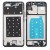 Lcd Frame Middle Chassis For Huawei Nova 3i Black By - Maxbhi Com