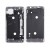 Lcd Frame Middle Chassis For Samsung Galaxy J7 2016 Black By - Maxbhi Com