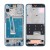 Lcd Frame Middle Chassis For Huawei Honor 10 Lite White By - Maxbhi Com