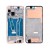 Lcd Frame Middle Chassis For Huawei Y9 2019 Purple By - Maxbhi Com