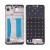 Lcd Frame Middle Chassis For Asus Zenfone Max M2 Zb633kl Black By - Maxbhi Com