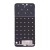 Lcd Frame Middle Chassis For Asus Zenfone Max M2 Zb633kl Black By - Maxbhi Com
