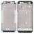 Lcd Frame Middle Chassis For Infinix Hot 6 Pro Blue By - Maxbhi Com