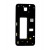 Lcd Frame Middle Chassis For Samsung Galaxy A6 Plus 2018 Black By - Maxbhi Com