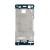 Lcd Frame Middle Chassis For Sony Xperia Xa Dual Black By - Maxbhi Com