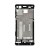 Lcd Frame Middle Chassis For Sony Xperia Xa Dual White By - Maxbhi Com