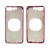 Lcd Frame Middle Chassis For Apple Iphone 8 Red By - Maxbhi Com