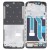Lcd Frame Middle Chassis For Realme 5i Black By - Maxbhi Com