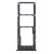 Sim Card Holder Tray For Infinix Hot 9 Pro Black - Maxbhi Com