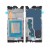 Lcd Frame Middle Chassis For Nokia 8 Steel By - Maxbhi Com