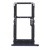 Sim Card Holder Tray For Motorola One Fusion Plus Black - Maxbhi Com