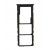 Sim Card Holder Tray For Realme 5 Black - Maxbhi Com