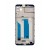 Lcd Frame Middle Chassis For Asus Zenfone Selfie Zd551kl White By - Maxbhi Com