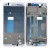 Lcd Frame Middle Chassis For Oppo F3 White By - Maxbhi Com