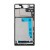 Lcd Frame Middle Chassis For Sony Xperia Z3 Silver Green By - Maxbhi Com
