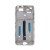 Lcd Frame Middle Chassis For Meizu M2 Note White By - Maxbhi Com