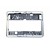 Lcd Frame Middle Chassis For Samsung Galaxy Note 10 1 N8000 Silver By - Maxbhi Com