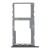 Sim Card Holder Tray For Alcatel 3l 2020 Chrome - Maxbhi Com