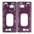 Lcd Frame Middle Chassis For Sony Xperia Xz3 Red By - Maxbhi Com