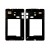 Lcd Frame Middle Chassis For Samsung Galaxy Tab E 9 6 Black By - Maxbhi Com