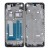 Lcd Frame Middle Chassis For Motorola One Action Blue By - Maxbhi Com