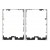 Lcd Frame Middle Chassis For Blackberry Passport Red By - Maxbhi Com