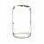 Lcd Frame Middle Chassis For Blackberry Q10 White By - Maxbhi Com