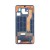 Lcd Frame Middle Chassis For Huawei Mate 20 X Blue By - Maxbhi Com