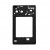 Lcd Frame Middle Chassis For Lenovo Tab 2 A850 Black By - Maxbhi Com
