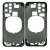 Lcd Frame Middle Chassis For Apple Iphone 11 Pro Black By - Maxbhi Com