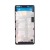 Lcd Frame Middle Chassis For Lenovo A6000 Black By - Maxbhi Com