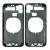 Lcd Frame Middle Chassis For Apple Iphone 11 Black By - Maxbhi Com