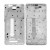 Lcd Frame Middle Chassis For Xiaomi Mi Note 3 128gb White By - Maxbhi Com