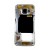 Lcd Frame Middle Chassis For Samsung Galaxy S6 Edgeblack By - Maxbhi Com