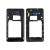 Lcd Frame Middle Chassis For Samsung I9100 Galaxy S Ii Blue By - Maxbhi Com