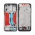 Lcd Frame Middle Chassis For Huawei Y8p Black By - Maxbhi Com