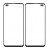 Replacement Front Glass For Realme X3 Superzoom Black By - Maxbhi Com
