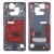 Lcd Frame Middle Chassis For Huawei Mate 20 White By - Maxbhi Com