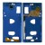 Lcd Frame Middle Chassis For Samsung Galaxy Note 10 Plus 5g Blue By - Maxbhi Com