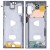 Lcd Frame Middle Chassis For Samsung Galaxy Note 10 Plus 5g White By - Maxbhi Com