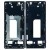 Lcd Frame Middle Chassis For Sony Xperia 5 Blue By - Maxbhi Com