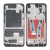 Lcd Frame Middle Chassis For Huawei Y9s Black By - Maxbhi Com
