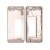 Lcd Frame Middle Chassis For Samsung Galaxy A8 2018 White By - Maxbhi Com