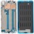 Lcd Frame Middle Chassis For Xiaomi Mi Max 3 White By - Maxbhi Com