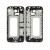 Lcd Frame Middle Chassis For Samsung Galaxy J3 2017 White By - Maxbhi Com