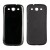 Back Cover For Samsung I9300 Galaxy S Iii White Grey - Maxbhi Com